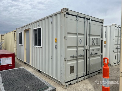 2025 20 ft x 8 ft Mobile Office Storage Container (Unused)