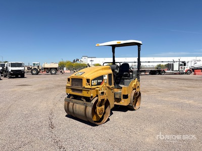 2018 Cat CB-34B Double Drum Roller