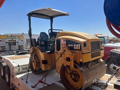 2018 Cat CB-34B Double Drum Roller