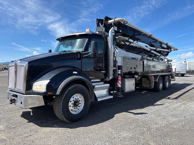 2017 Concord CCP - 40XZ4-170 36.1 m on 2017 Kenworth T880 4x2 Concrete Pump Truck