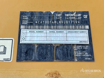 2015 Cat 140M VHP Plus Motoniveladora