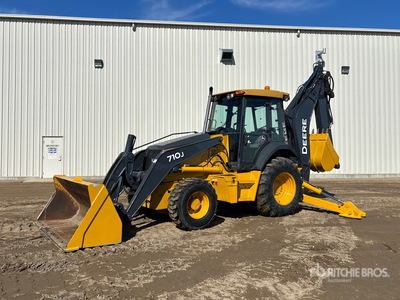 2008 John Deere 710J 4x4 Koparko-ładowarka