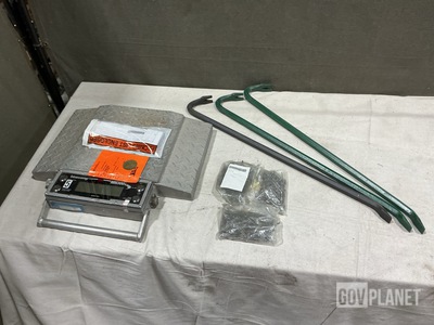 (1) Truck Load Weight Scale, (54) Wrecking Bars & Assorted Items