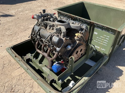 6.2L Diesel Engine w/Shipping Container
