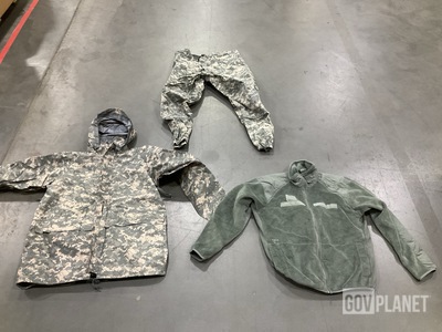 (11) Cold Weather Jackets, (6) Cold Weather Parkas & Assorted Items