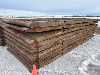 Quantity of (9) 20 ft x 8 ft Rig mats