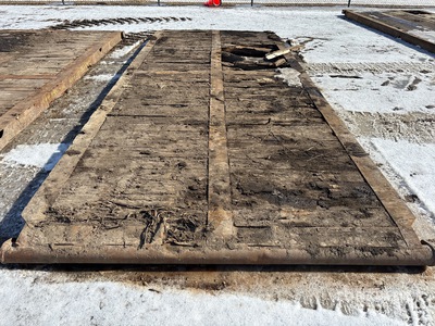 Quantity of (9) 20 ft x 8 ft Rig mats