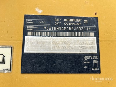 2008 Cat 14M Motor Grader