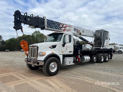 2019 Altec AC45-127S 45 ton Straight Boom on 2019 Peterbilt 389 8x4 Camión Grúa