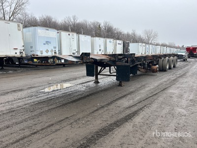 2007 Deloupe GT48 48 ft Quad/A Log Trailer