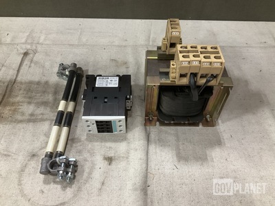 (3) Autotransformers, (2) Cable Assemblies, (1) Contactor & Assorted Items