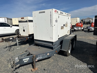 2015 MMD SDG45S-8E1 45 kVA Mobile Generator Set