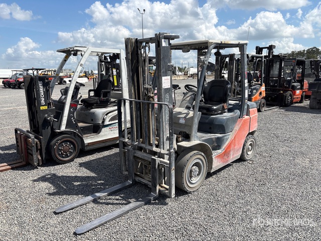 2020 Toyota 8FGU25 4900 lb Pneumatic Tire Forklift