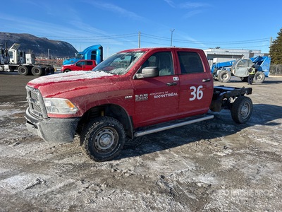 2016 Ram 2500 4x4 Crew Cab Cab and Chassis