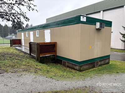 54 ft x 12 ft Frameless Portable Changeroom