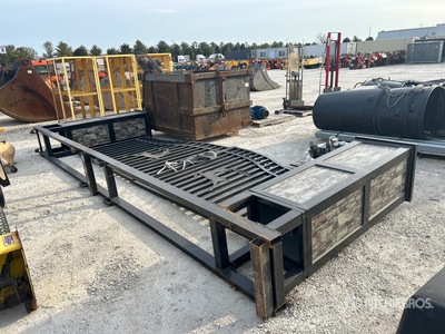 19 ft 8 in x 8 ft 4 in Steel Bi-Parting Driveway Gate