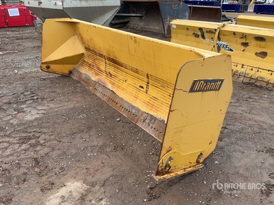 Brandt 10 ft Q/C Empujador de nieve - Fits Wheel Loader