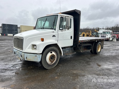 2000 Freightliner FL60 4x2 Flatbed Truck
