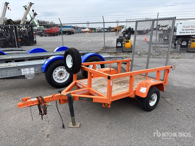 2019 Ohio Steel UTL3005HDR 5 ft S/A Utility Trailer