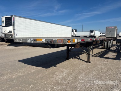 2018 Utility FS2CHA 48 ft T/A Spread Axle Flatbed Trailer