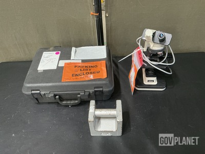 (13) Calibration Weights, (1) Microscope & Assorted Items