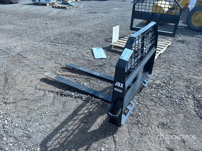 JBX 4000 48 in Skid Steer Forks (Unused)