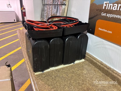 Quantity of (5) 25 ft 800 A Extra HD Booster Cables (Unused)