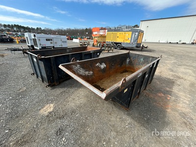Quantity of (2) Star 1451 13,000 lb Trash Skip