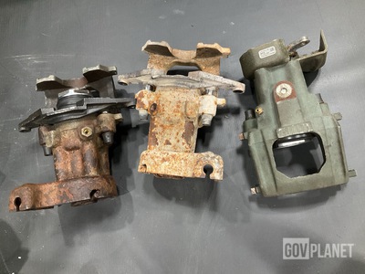(3) AM General 12342342 Disc Brake Caliper Assemblies