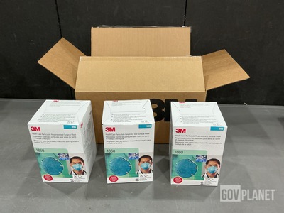 (186) Boxes of 3M 1860 N95 Surgical Masks