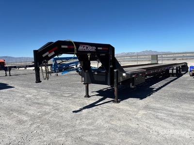 2019 Maxey 40 ft T/A Gooseneck Remorque pour équipement