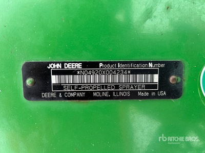 2006 John Deere 4920 120 ft 4x4 High Clearance Self-Propelled Sprayer