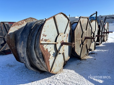 Quantity of (5) Hose Reels Varios. Industrial