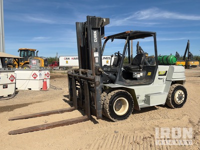 2011 Clark C75L 16200 lb 4x2 Rough Terrain Forklift