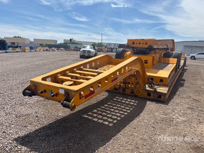 1986 Kalyn Siebert 70 ton 2 2 1 Removable Gooseneck Lowboy Trailer
