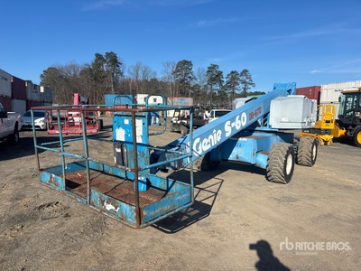 1996 Genie S-60 4WD Diesel Telescopic Boom Lift