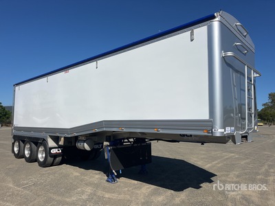 2021 Graham Lusty 10.2 m Tri/A Step Deck End Dump Trailer
