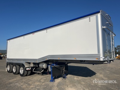 2021 Graham Lusty 10 m Tri/A Step Deck End Dump Trailer