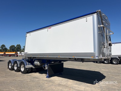 2021 Graham Lusty 6.7 m Tri/A B-Double Lead Rollback End Dump Trailer