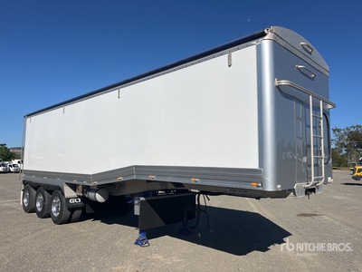 2020 Graham Lusty 10.2 m Tri/A Step Deck End Dump Trailer