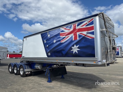 2023 GLT 7.2 m Tri/A B-Double Lead Rollback End Dump Trailer