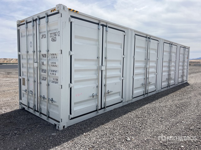 2026 40 ft High Cube Multi-Door Storage Container