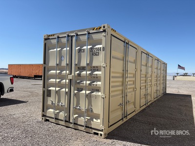 2026 40 ft High Cube Multi-Door Contenedor de almacenamiento