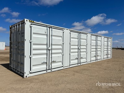2026 40 ft High Cube Multi-Door Storage Container