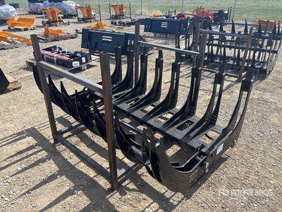 2026 GIYI GY-CLG72 72 in Skeleton Skid Steer Grapple (Unused)
