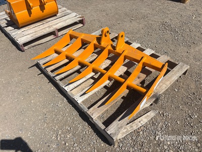 2026 GIYI 46 in Baggerrechen - Fits Cat 303 (Unused)