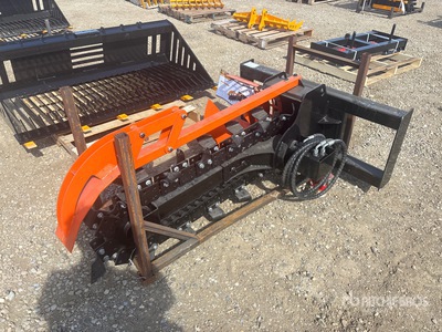 2026 GIYI GY-D39 39 in Skid Steer Trencher (Unused)