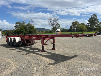 2002 Ophee 12.2 mm Tri/A Container Trailer