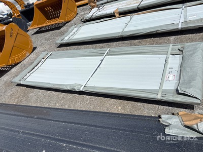 Quantity of (50) 2026 SKLP SK-XH50 3 ft x 10 ft Galvalume Steel Sheets (Unused)