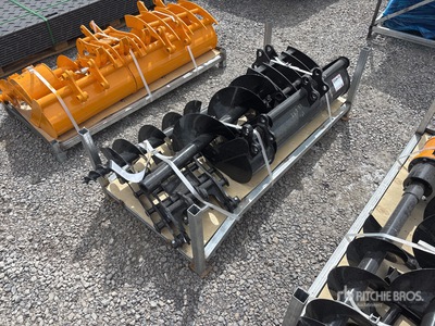 Quantity of (8) 2026 VICSEC VCA-8 Mini Excavator Attachments (Unused)